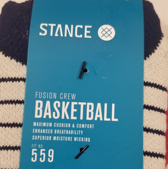 Stance Fusion Crew Basketball Socks - Picture 2 of 4